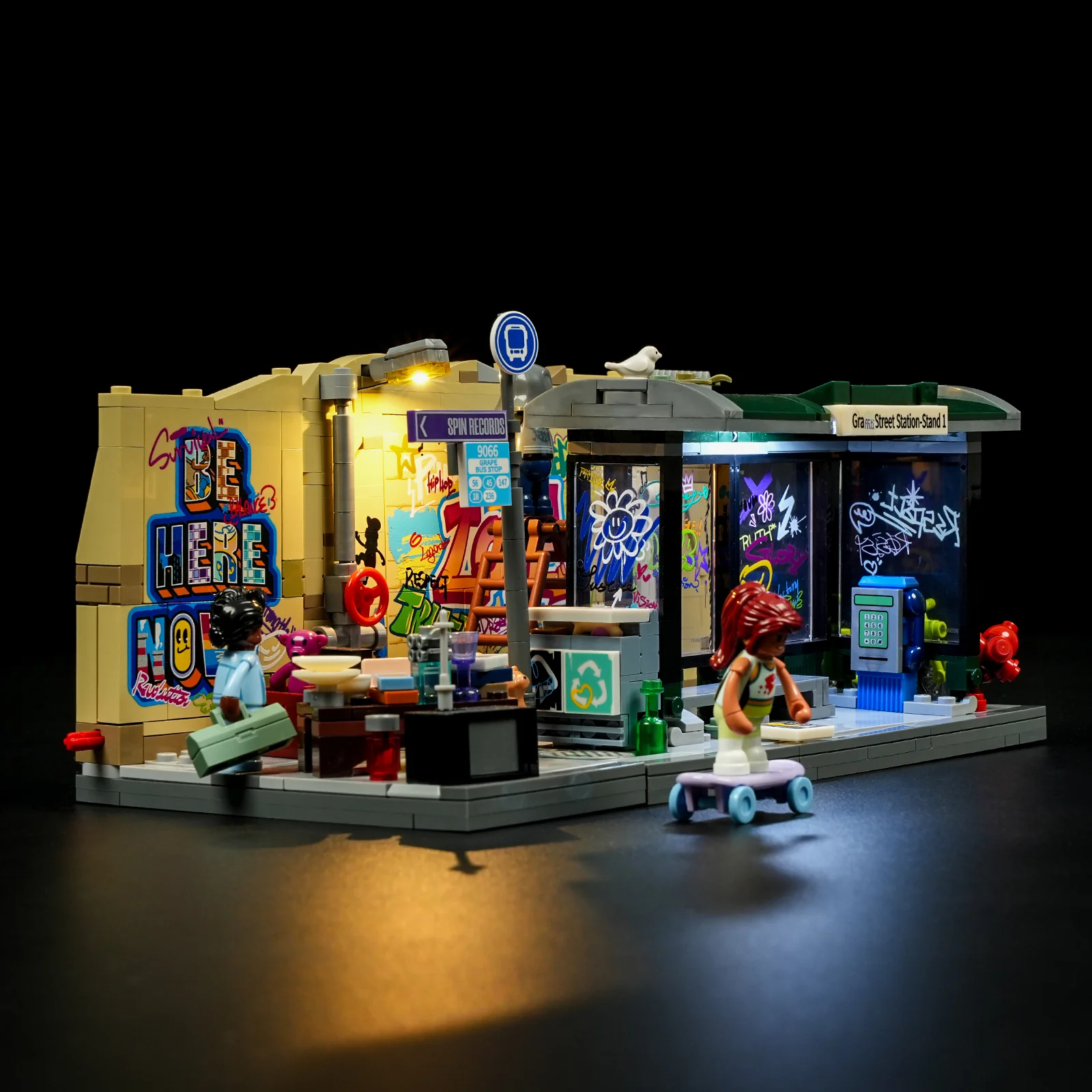 Graffiti Bus Stop - Image 3