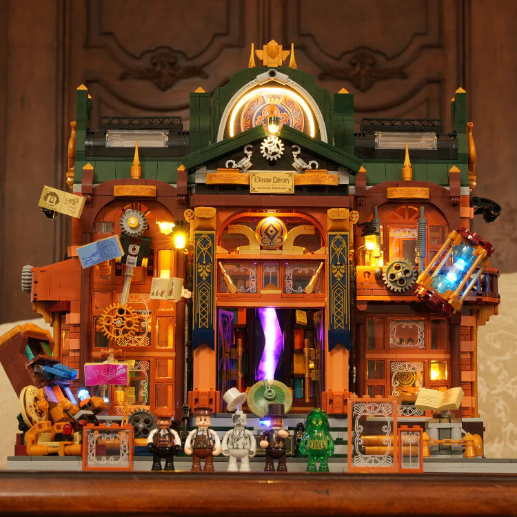 Steampunk Time Rift Library - Image 2
