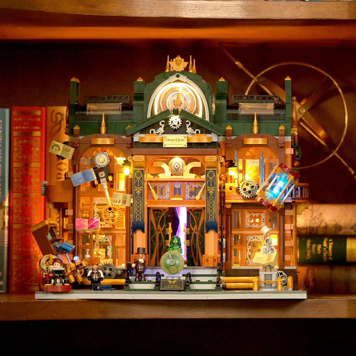 Steampunk Time Rift Library - Image 3