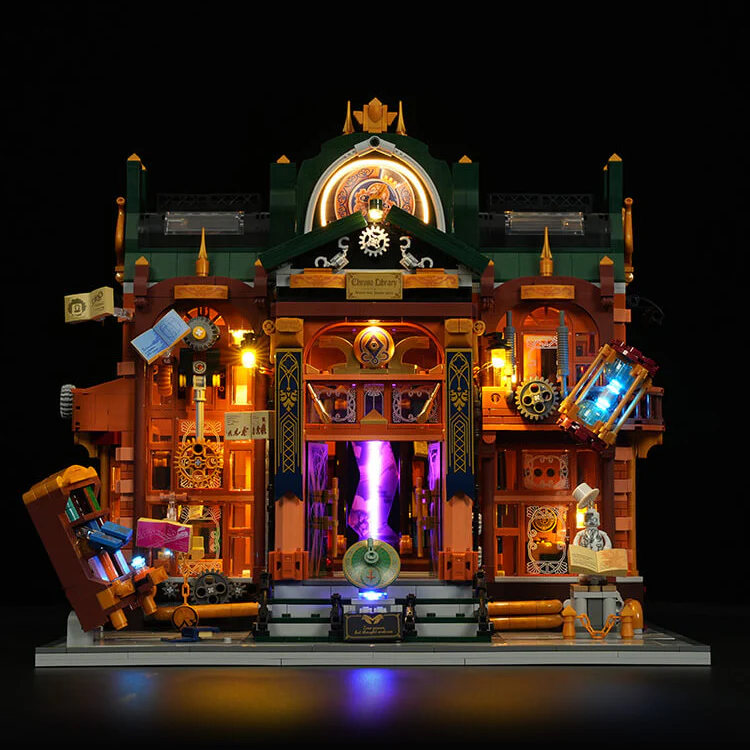 Steampunk Time Rift Library - Image 5